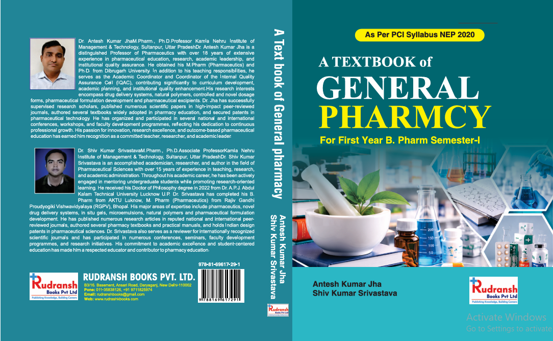 A Text book of General pharmacy